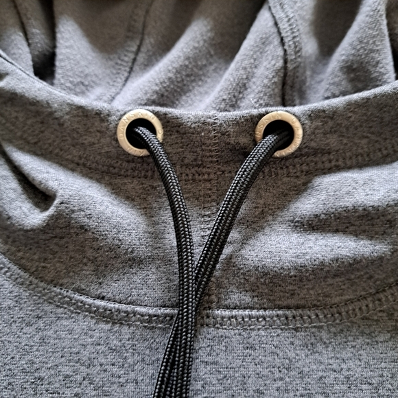 Danskin Hoodie Women's Small Grey Pull Over Hooded Sweatshirt Long Sleeved Cozy - Picture 11 of 14